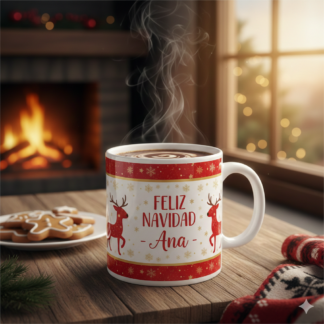 Taza de Navidad Personalizada